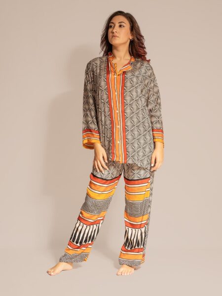 Pigiama in Sari LXL - rombi (2)