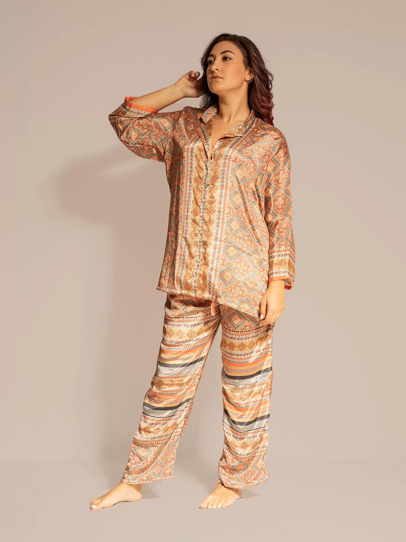 Pigiama in Sari LXL - rombi