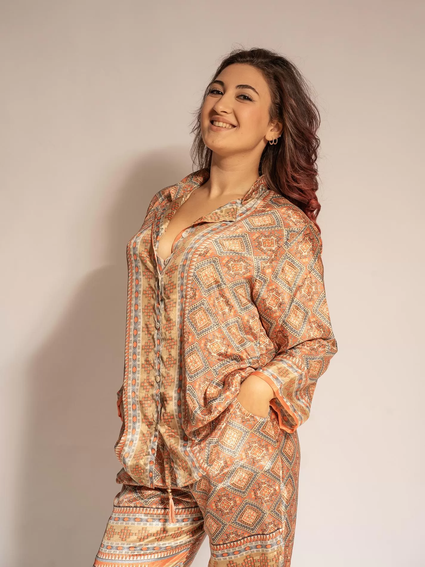 Pigiama in Sari LXL - rombi