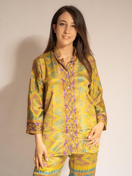 Pigiama in Sari SM - giallo