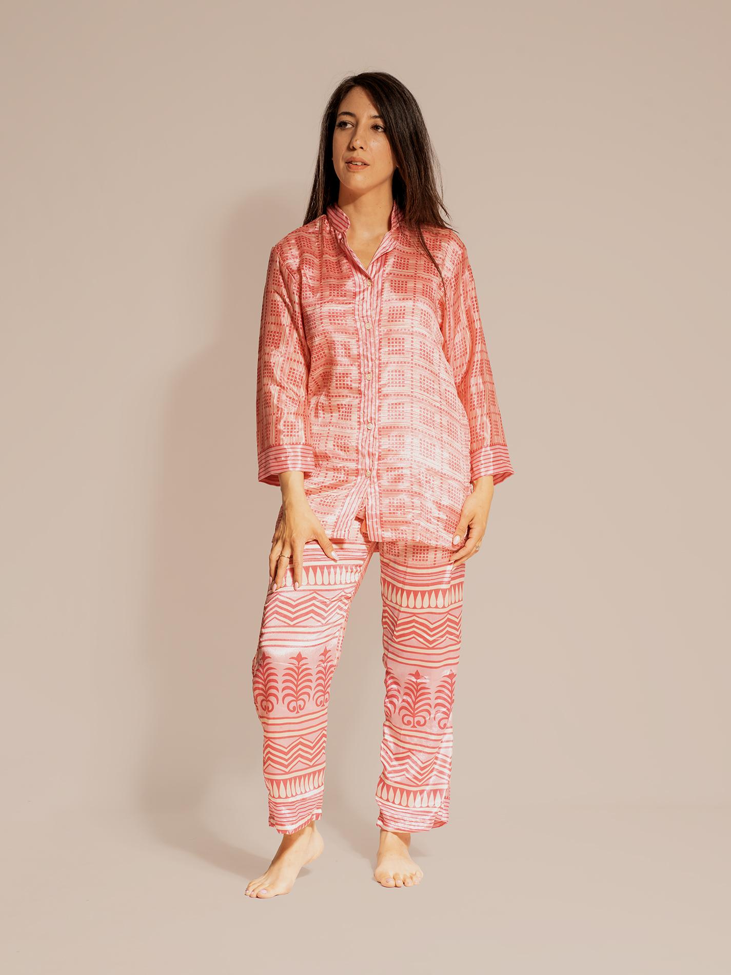 Pigiama in Sari SM - rosa