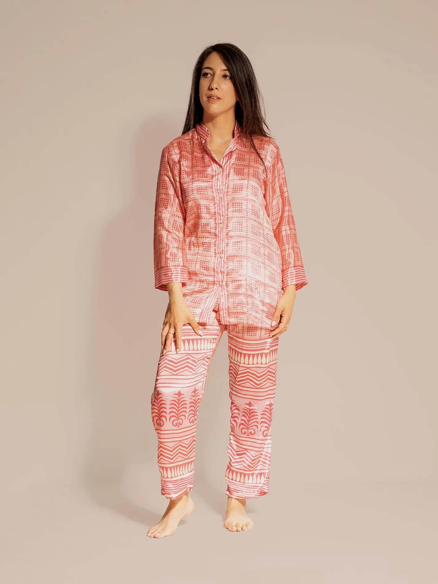 Pigiama in Sari SM - rosa