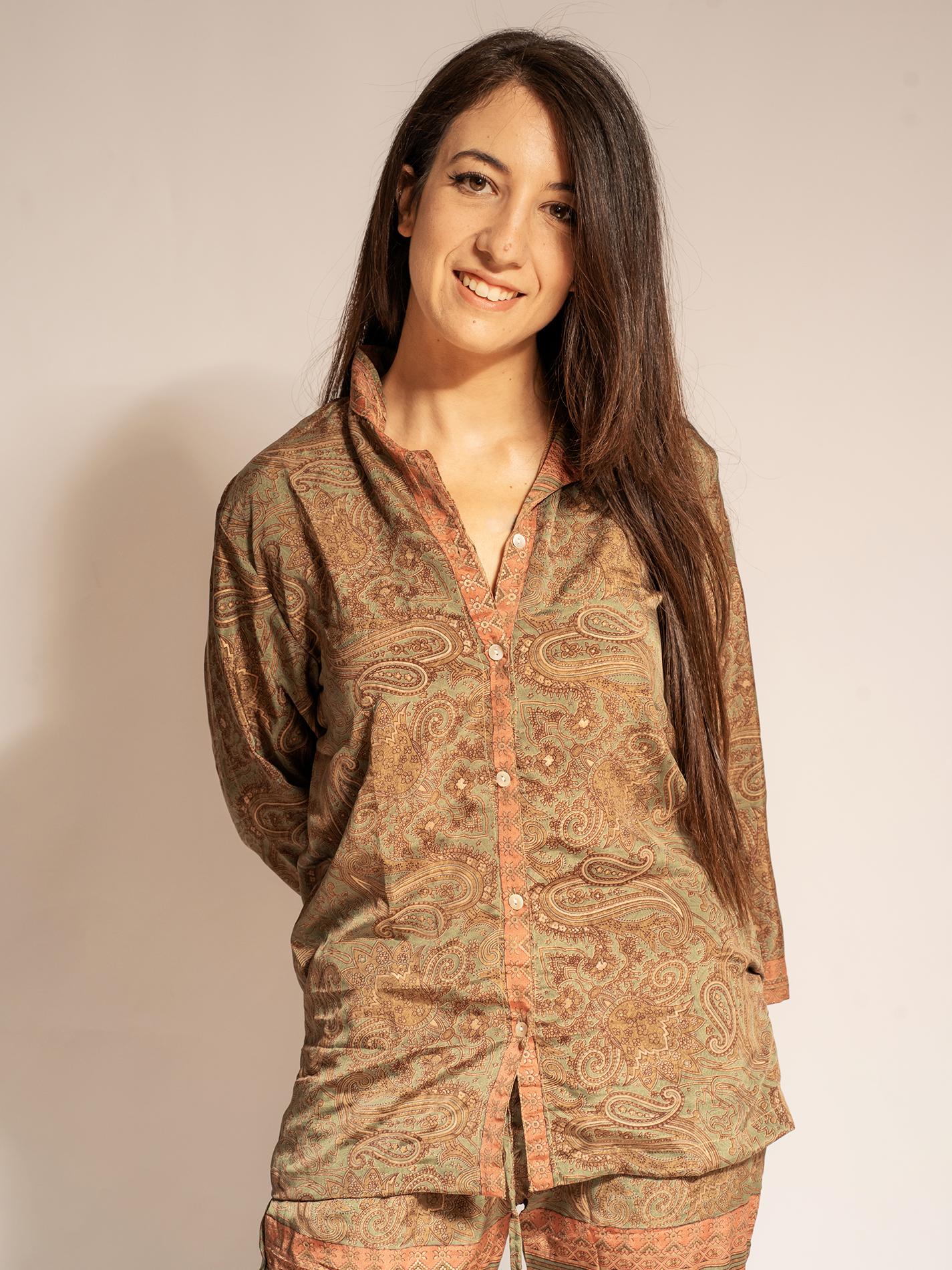 Pigiama in Sari SM - sabbia