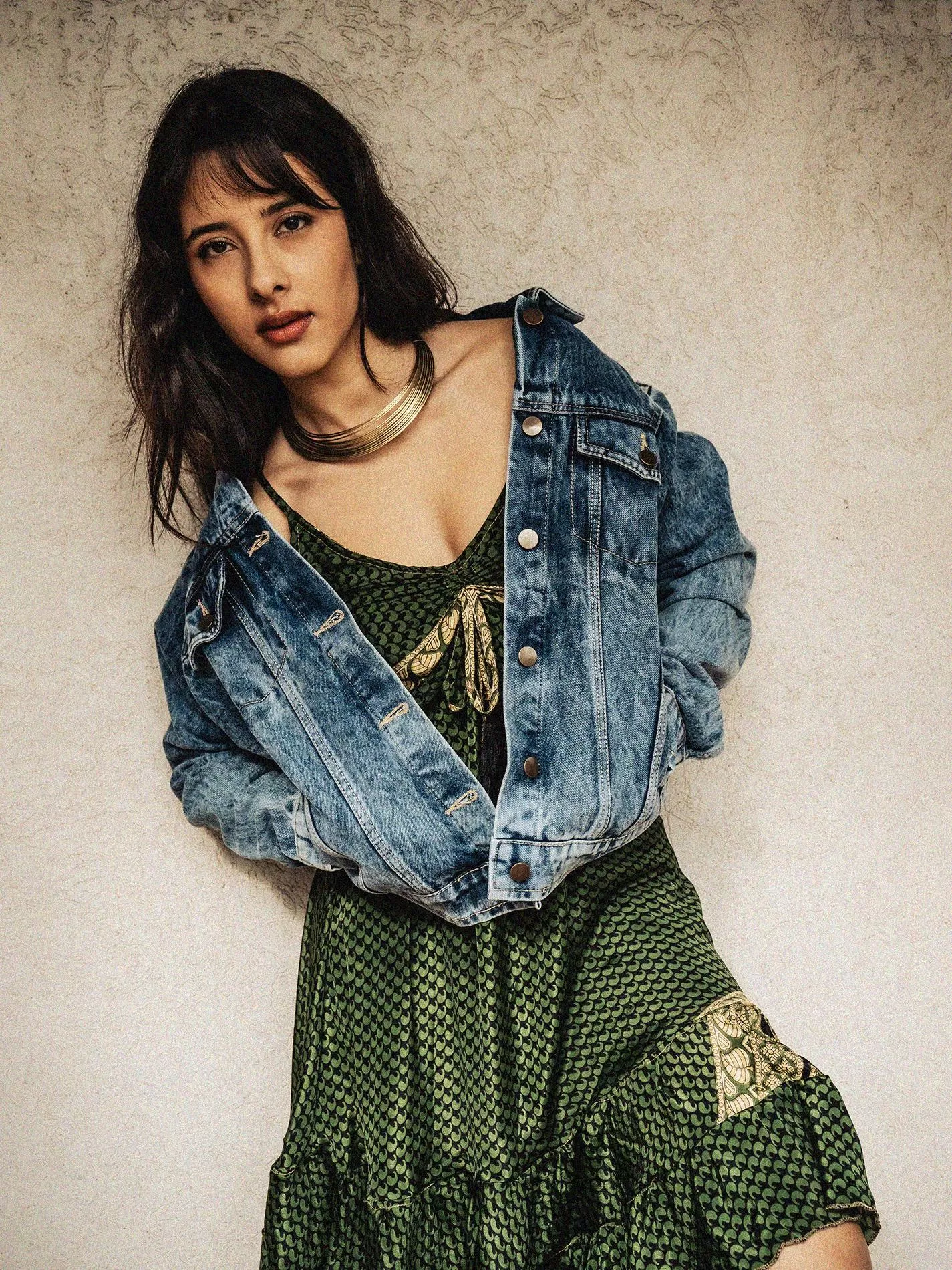 Abitino con spalline verde - Patna