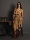 Abito corto ocra - Kanpur