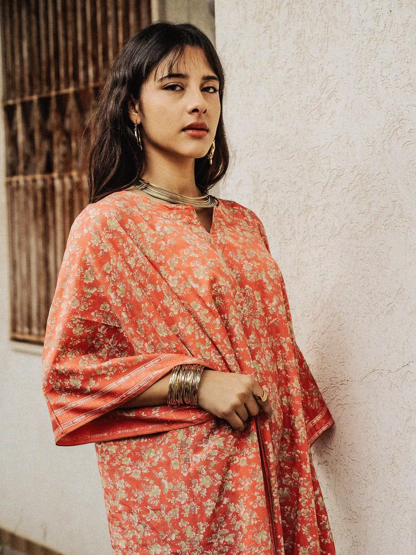 Caftano Lungo salmone