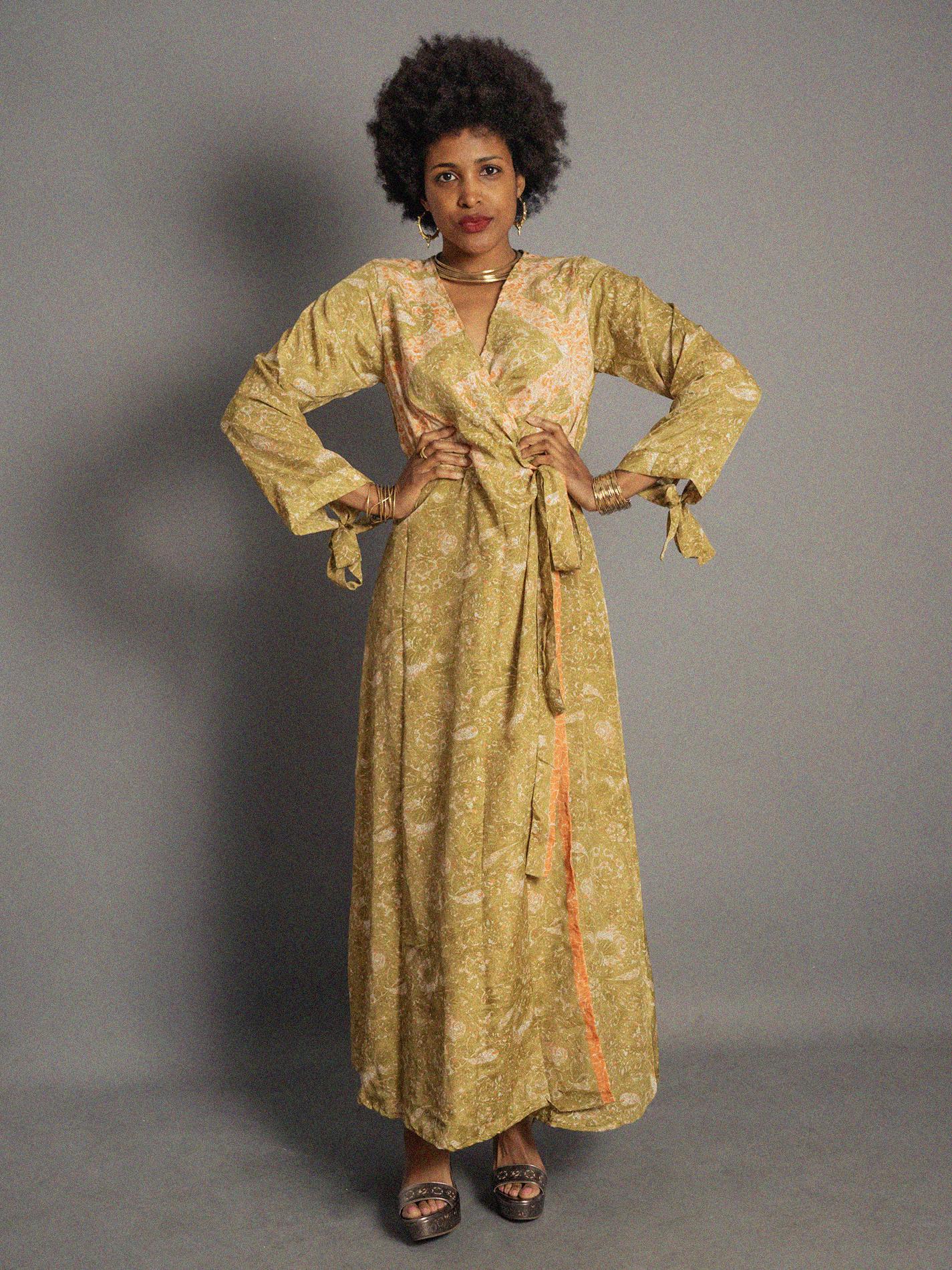 Kimono verde chiaro – Tibet