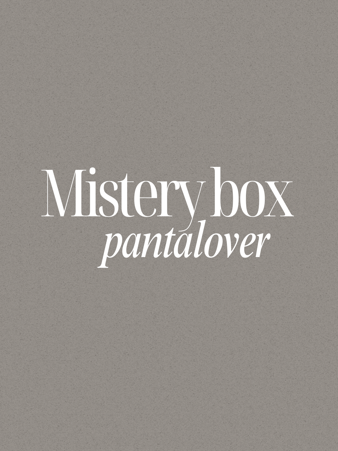 Mistery Box Pantalover
