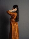 Abito Lungo con Anello arancione - Orissa