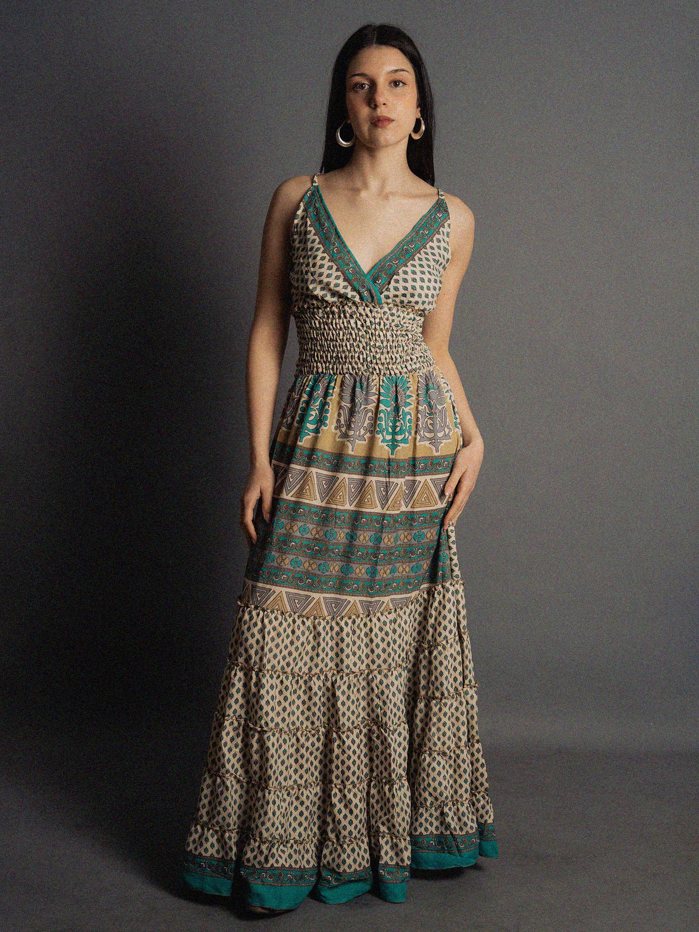 Abito lungo panna - Bihar