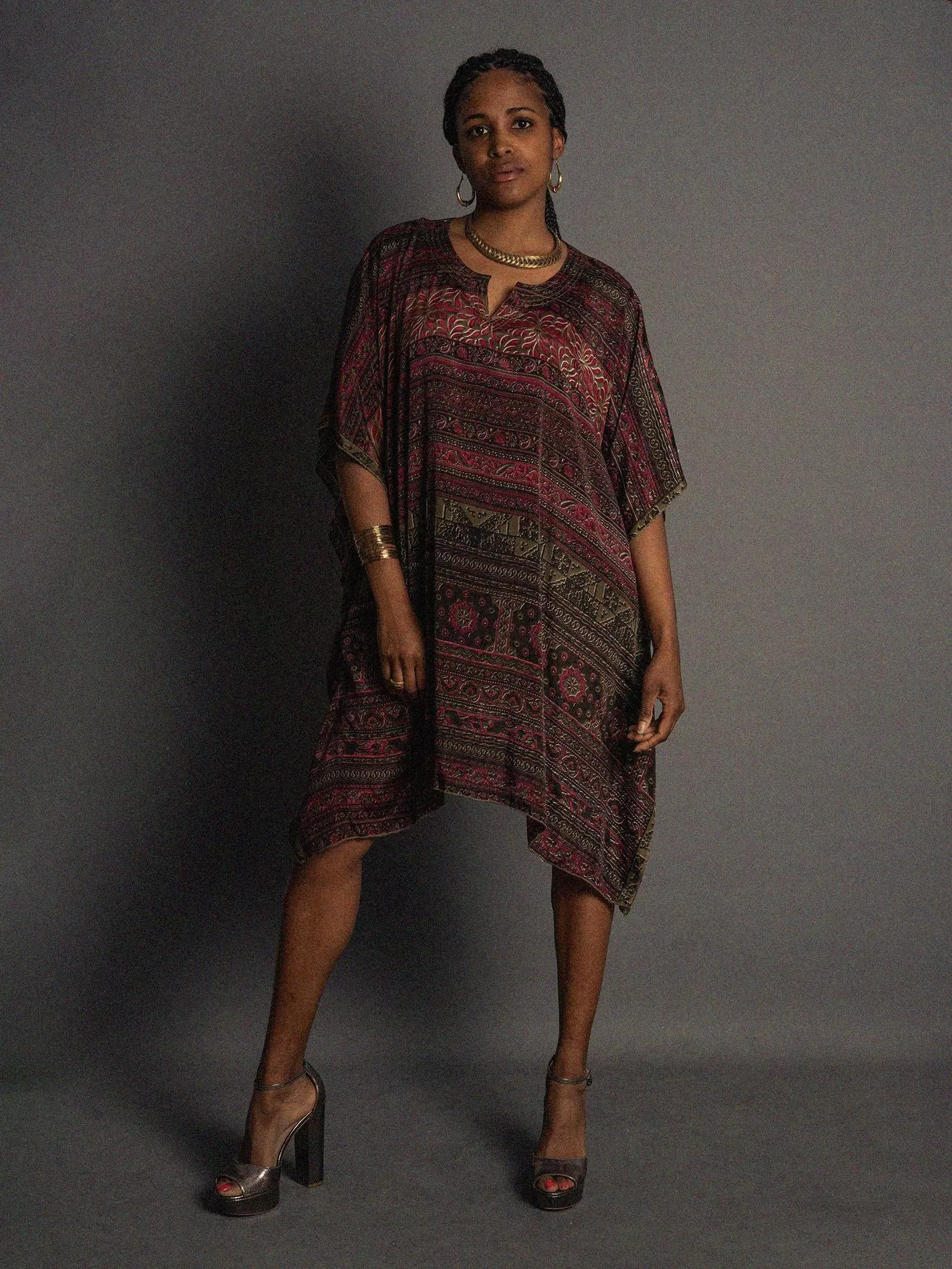 Caftano colori scuri