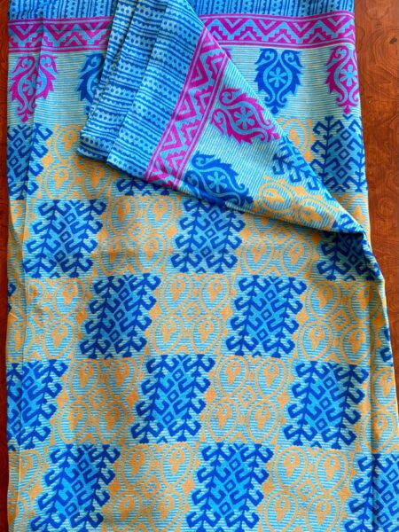 Sari Indiano - Azzurro