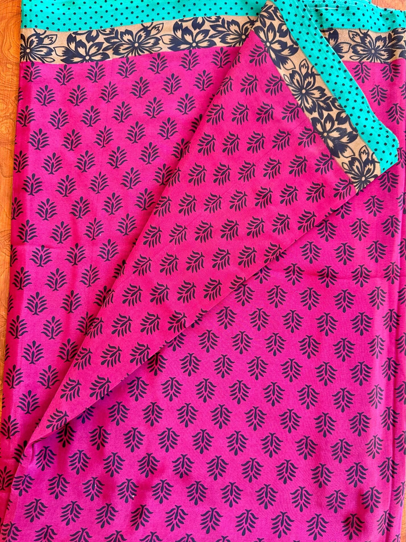 Sari Indiano - Fucsia