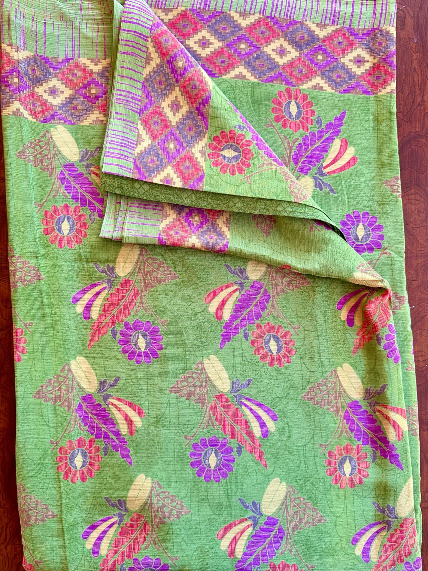 Sari Indiano - Verde