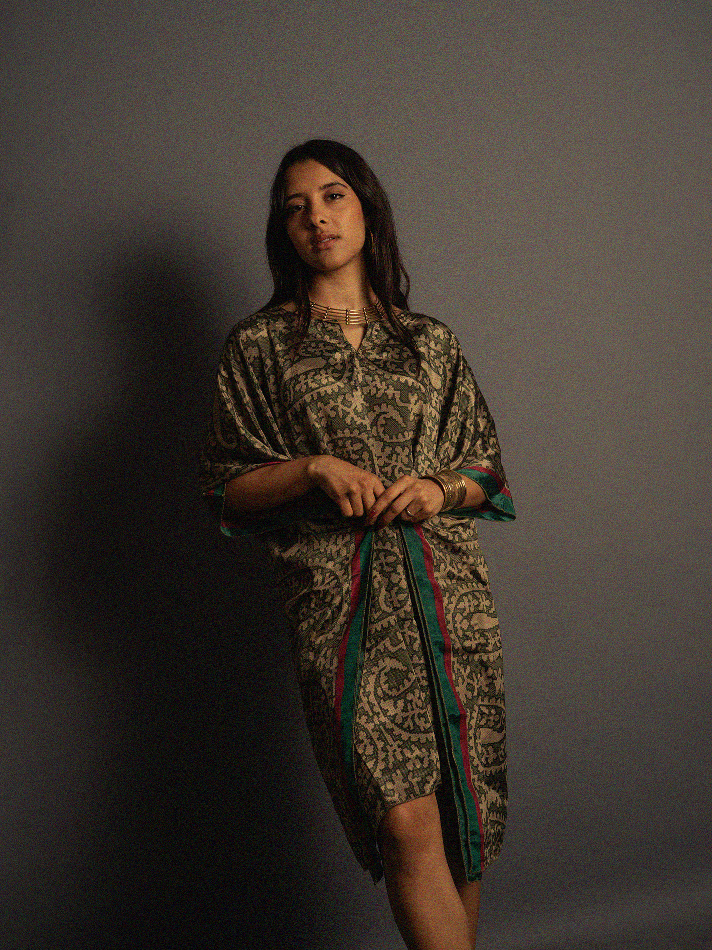 Caftano colori della terra