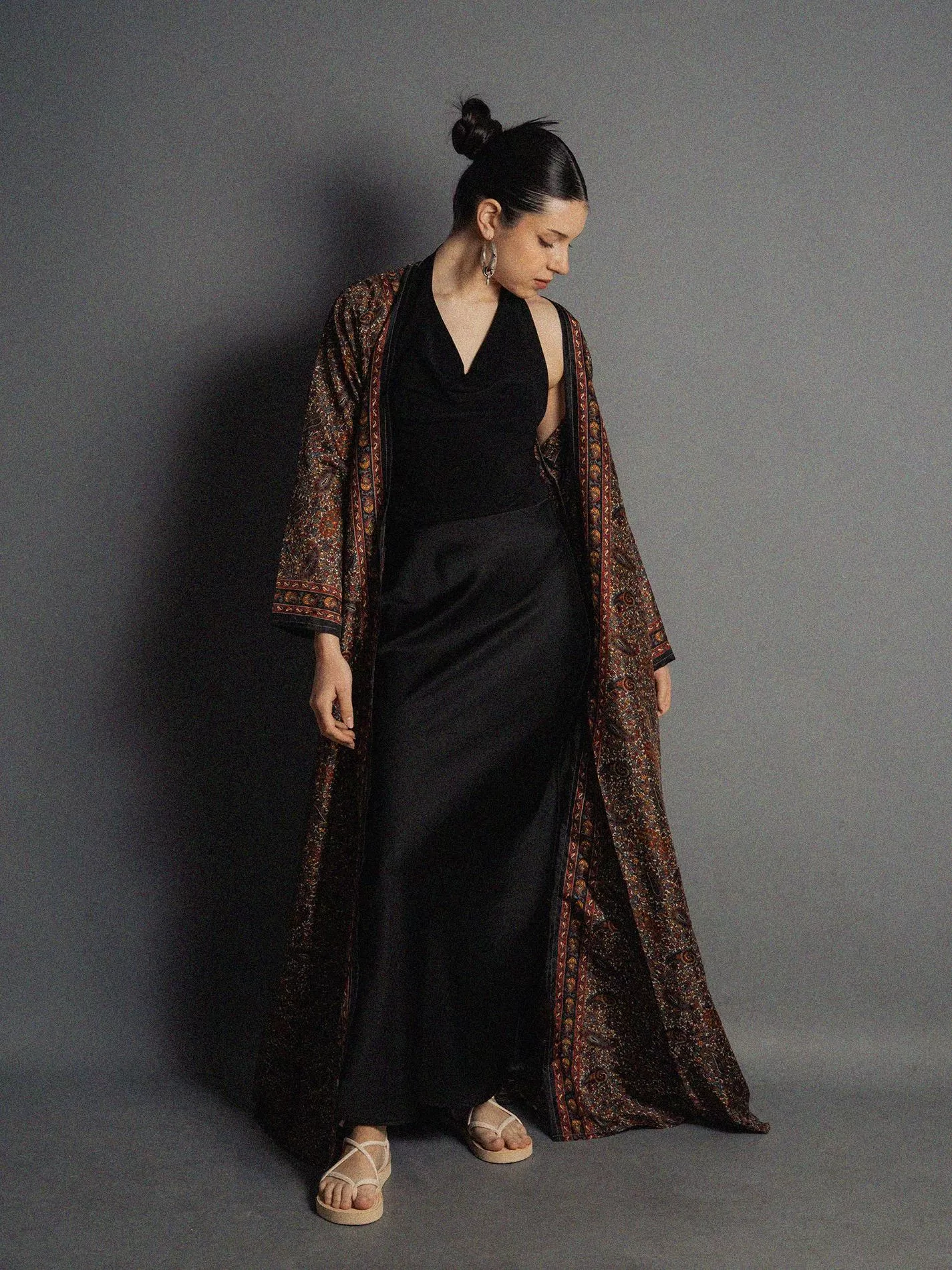 Kimono aperto multicolor - Gujarat