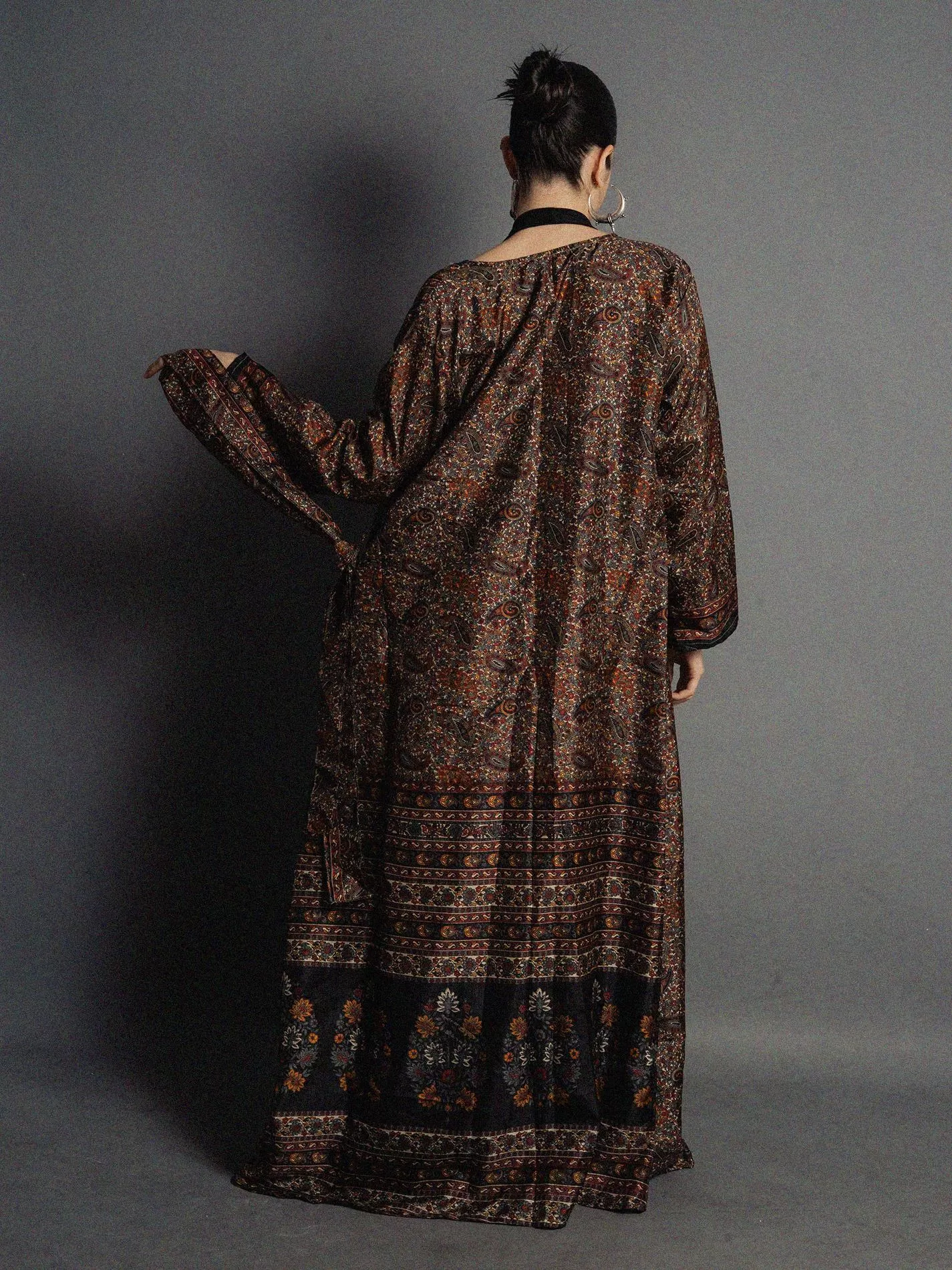 Kimono aperto multicolor - Gujarat