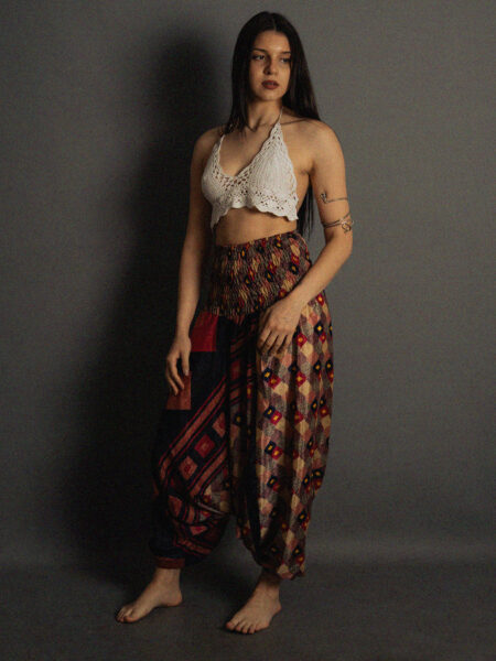 Pantalone afgano quadrati – Goa