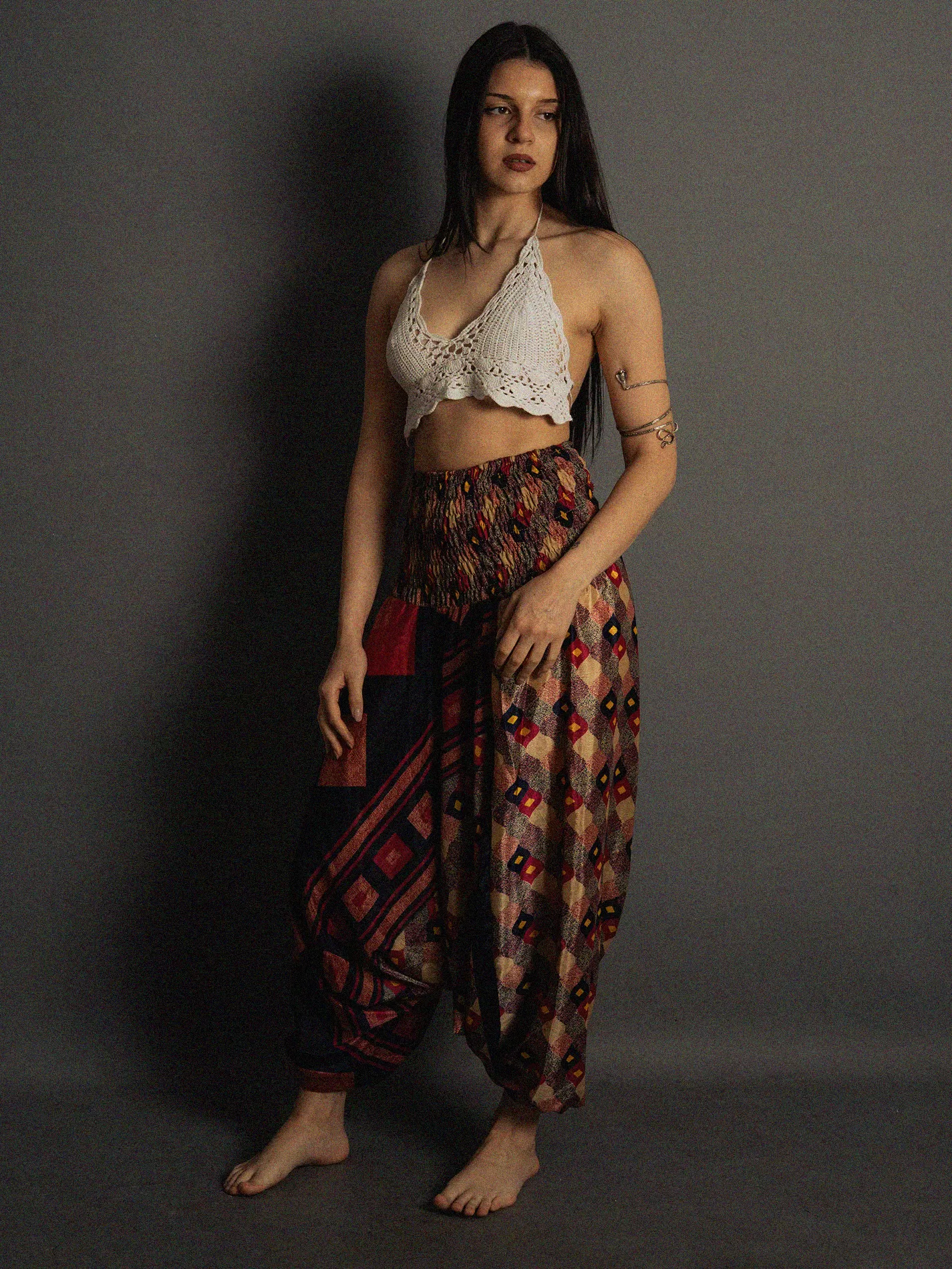 Pantalone afgano quadrati – Goa