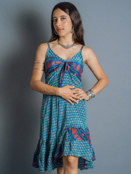 Abitino con spalline blu - Patna