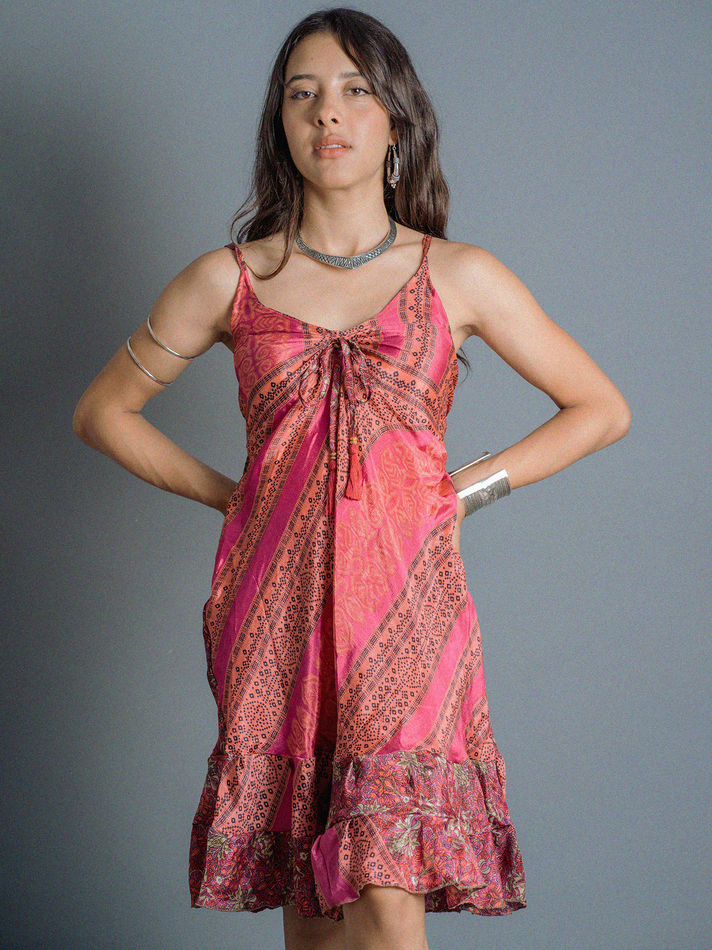 Abitino con spalline rosa - Patna