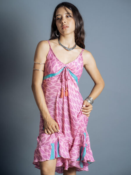 Abitino con spalline rosa - Patna