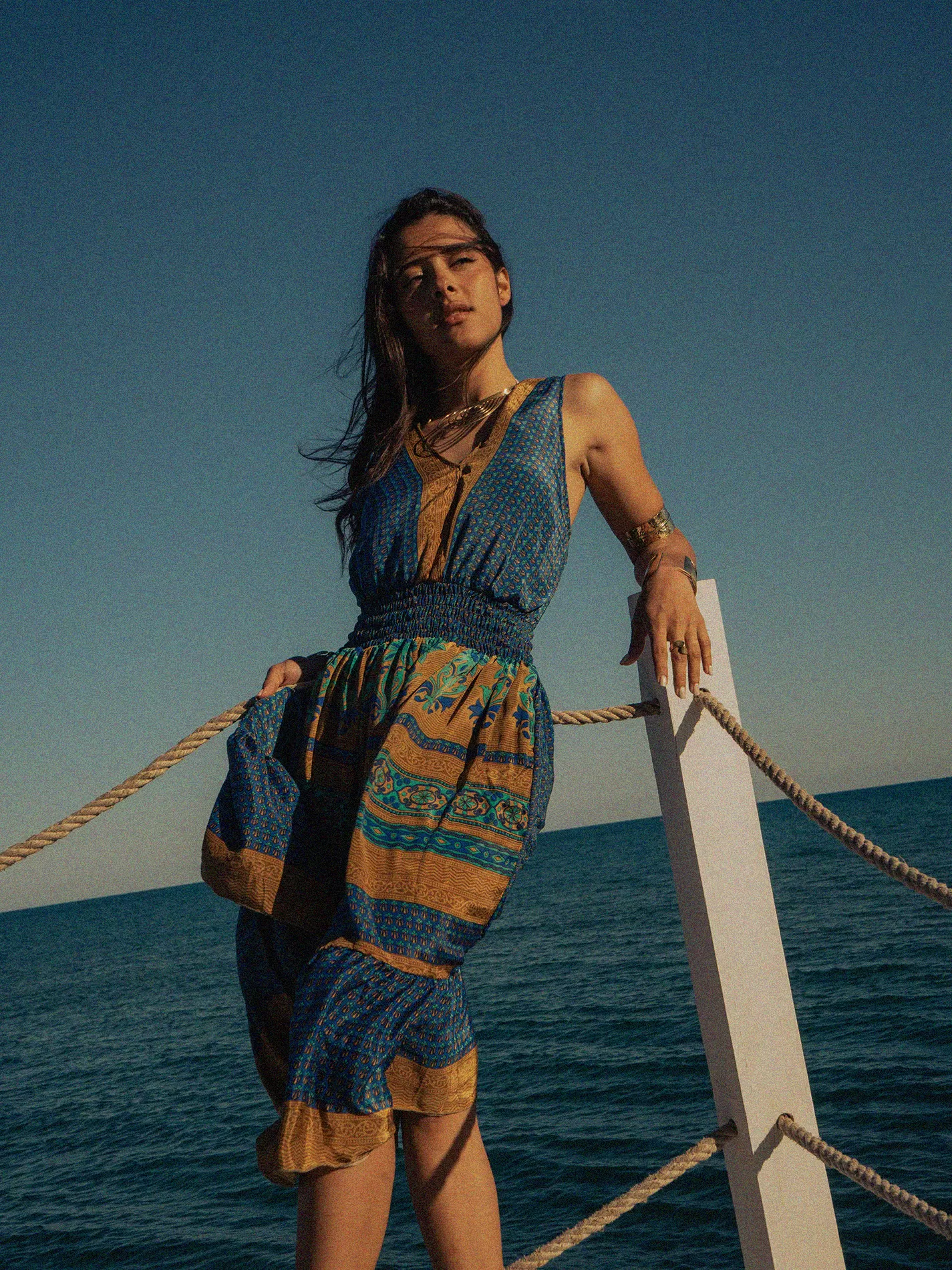 Abito corto blu - Kanpur