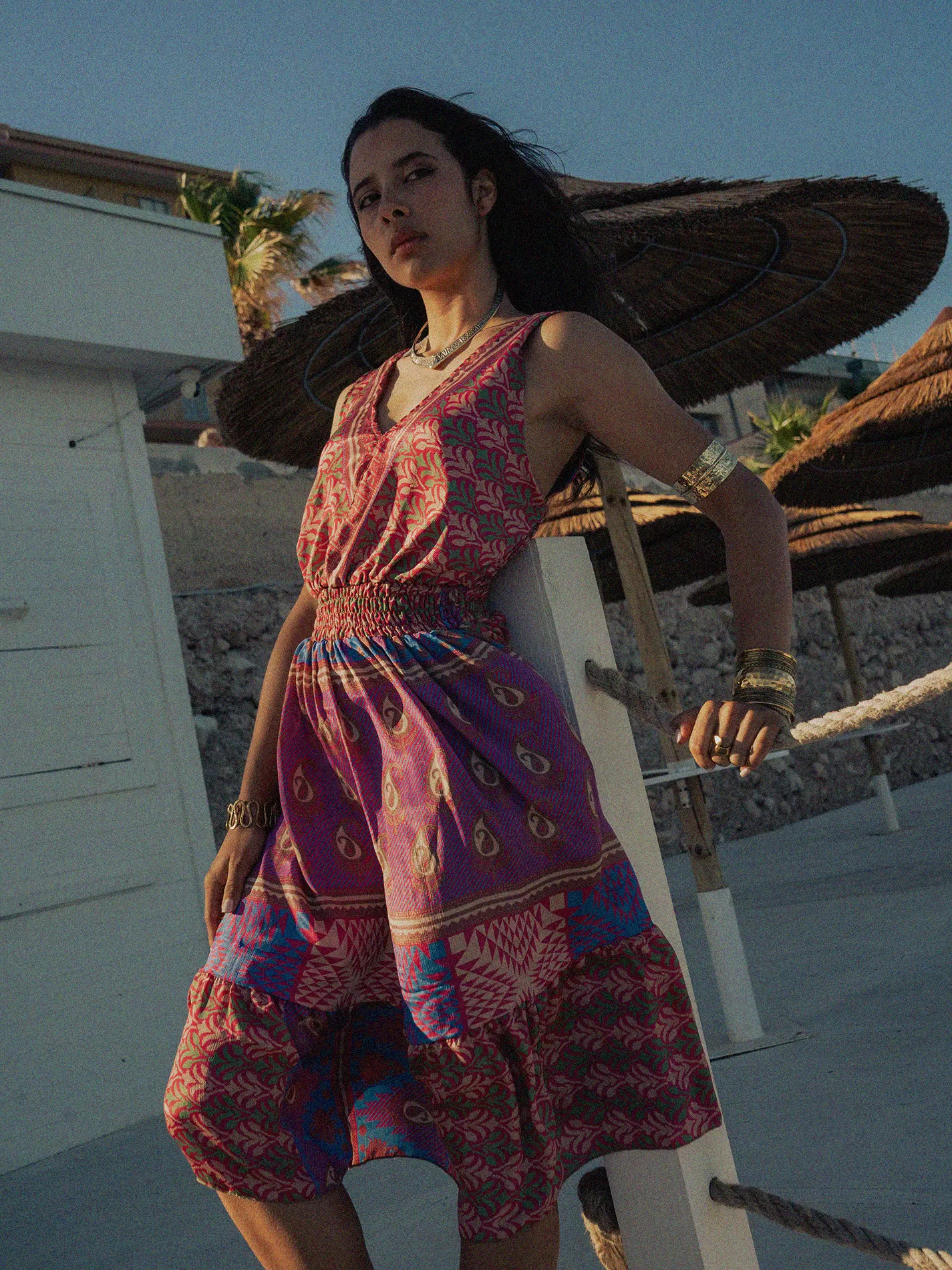 Abito corto viola - Kanpur