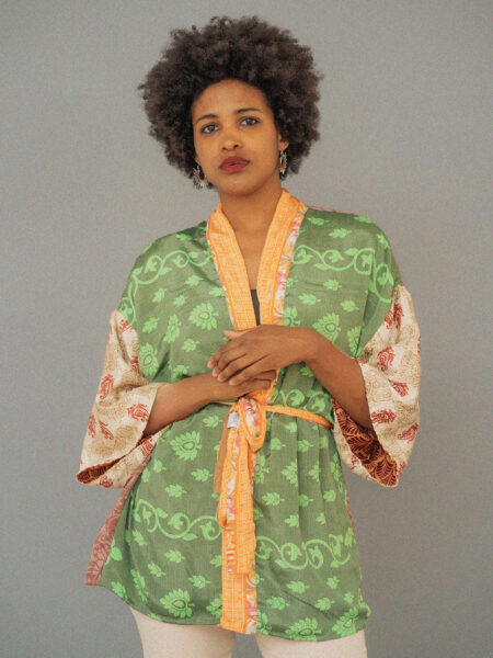 Kimono Corto Patchwork Reversibile N.39 (2)