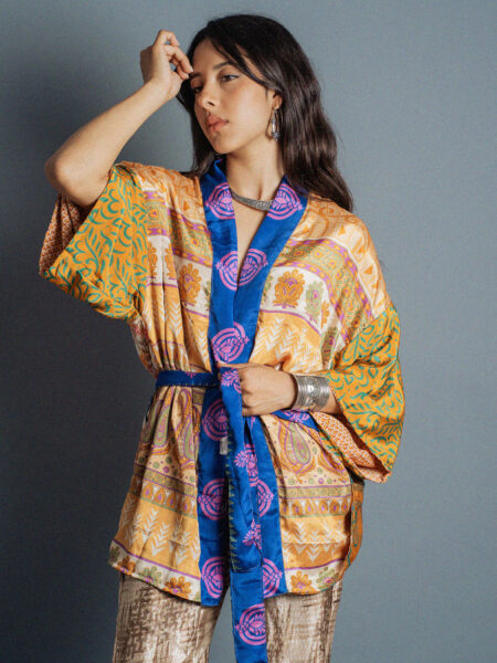 Kimono Corto Patchwork Reversibile N.42 (2)