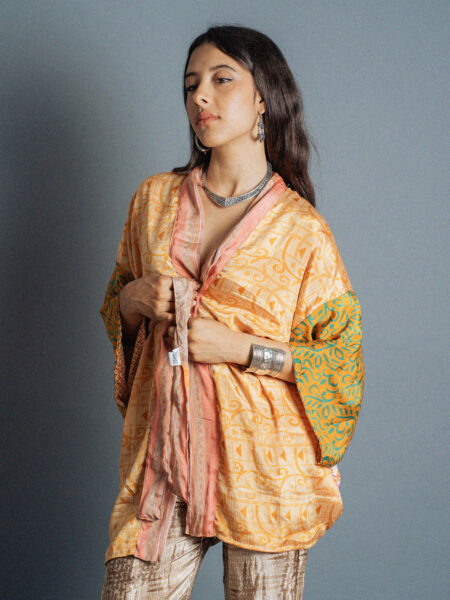 Kimono Corto Patchwork Reversibile N.43 (2)