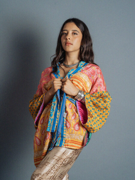 Kimono Corto Patchwork Reversibile N.45 (2)