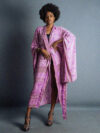 Kimono Manica Larga rosa - Surat