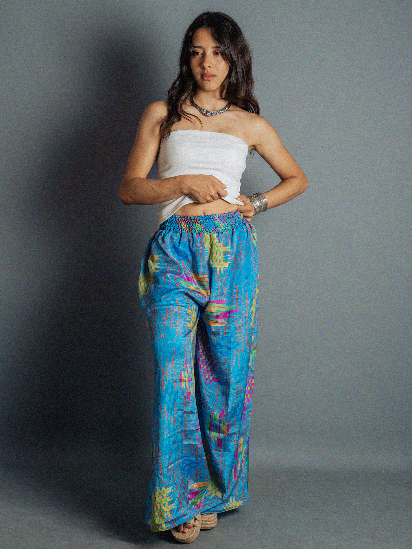 Pantalone azzurro - Lucknow