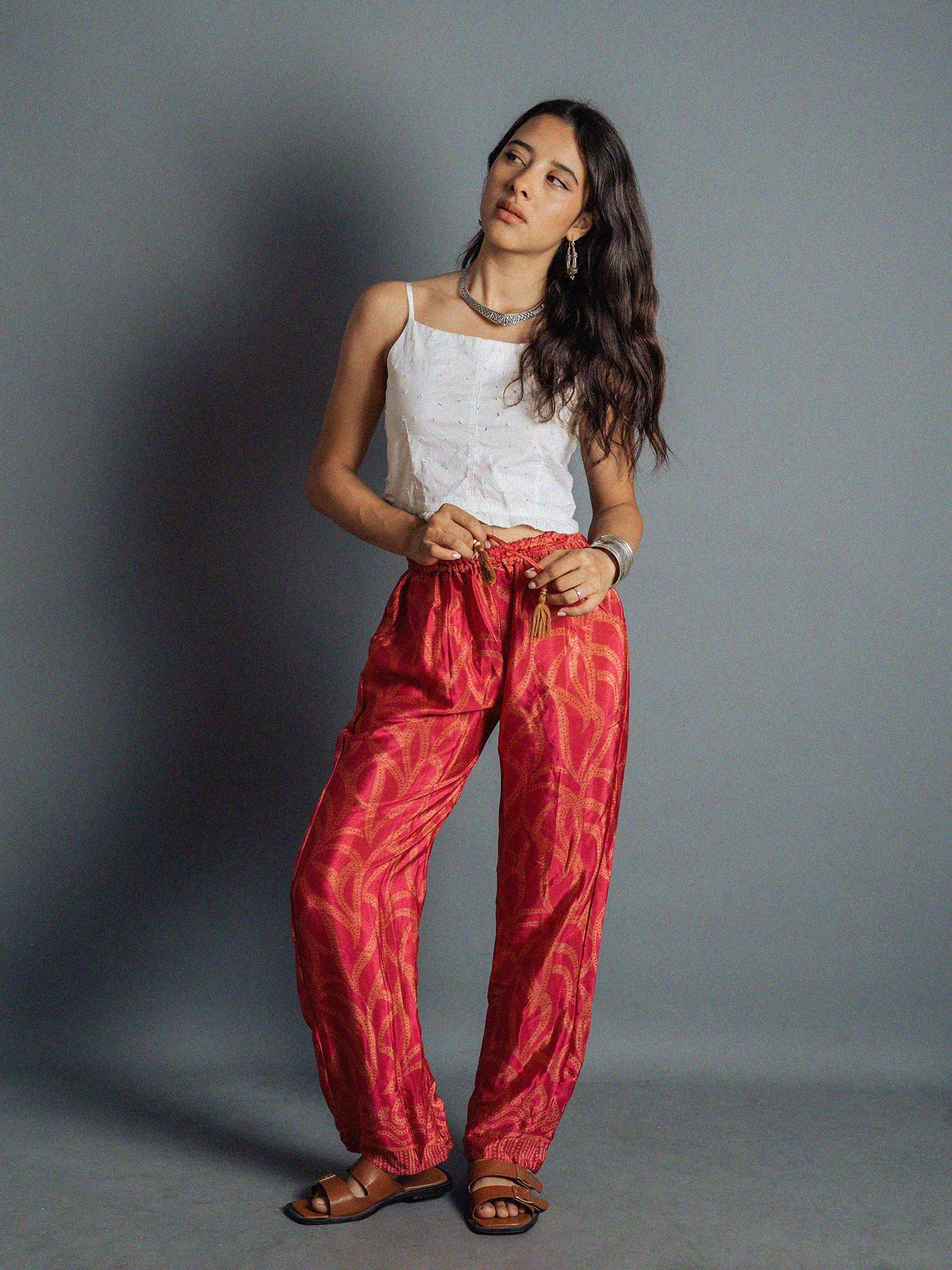 Pantalone cremisi SM - Hanuman