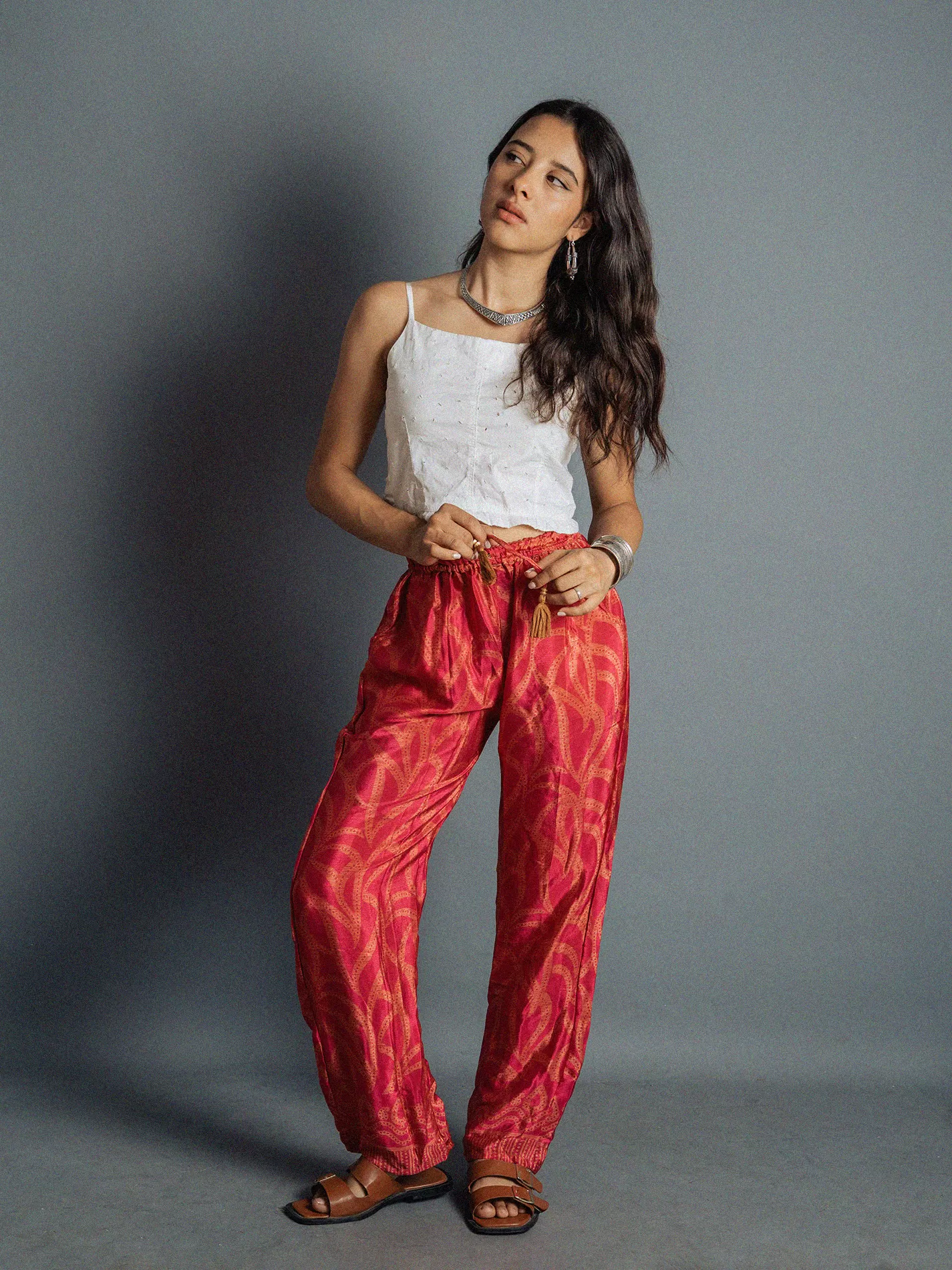 Pantalone cremisi SM - Hanuman