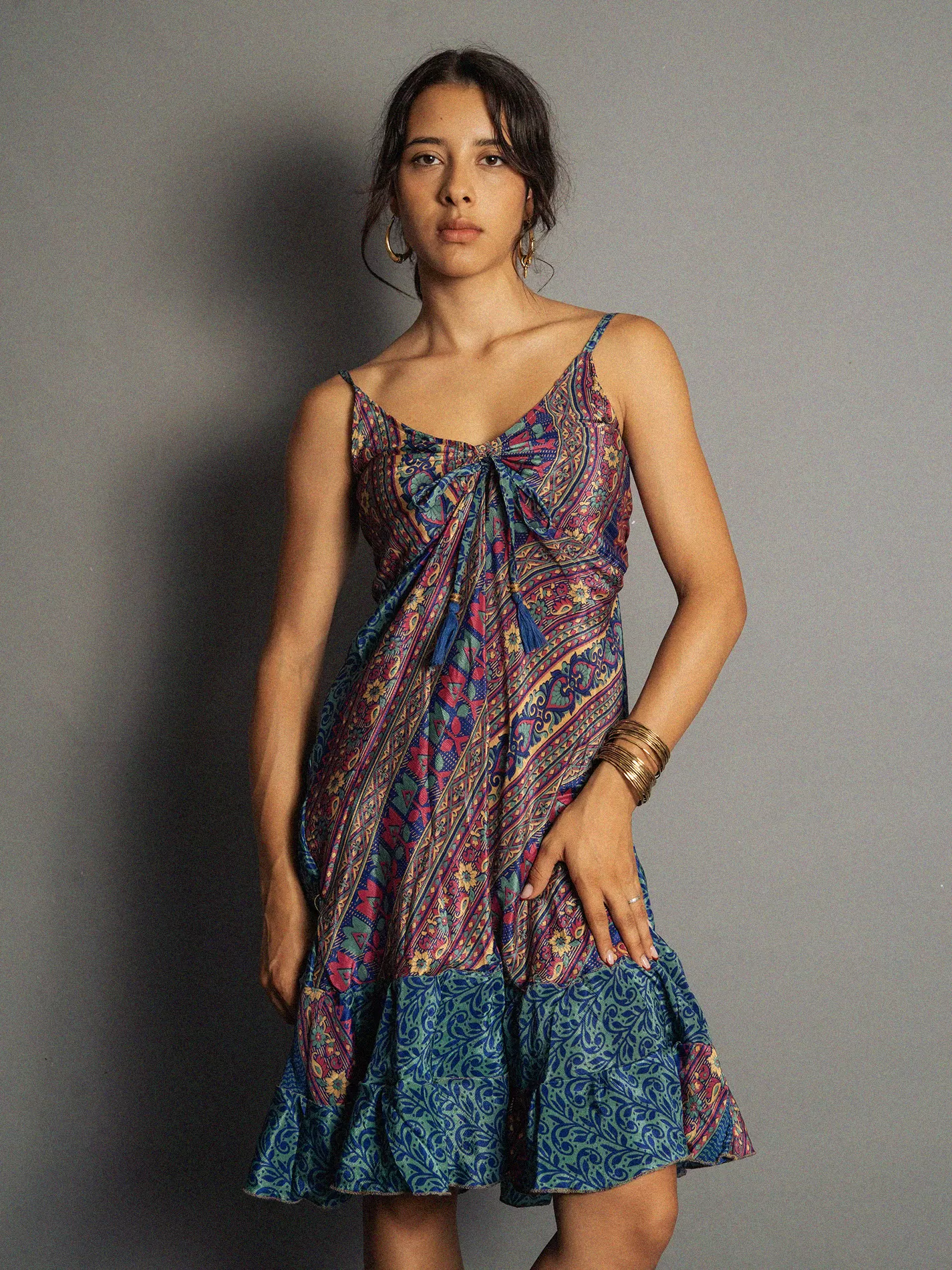 Abitino con spalline blu - Patna