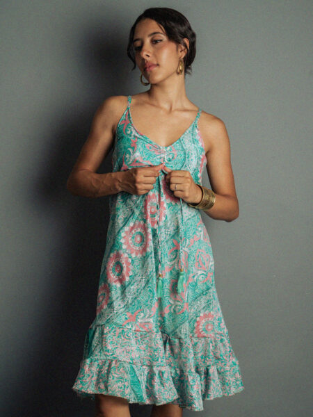 Abitino con spalline celeste - Patna