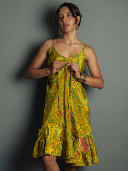 Abitino con spalline giallo - Patna