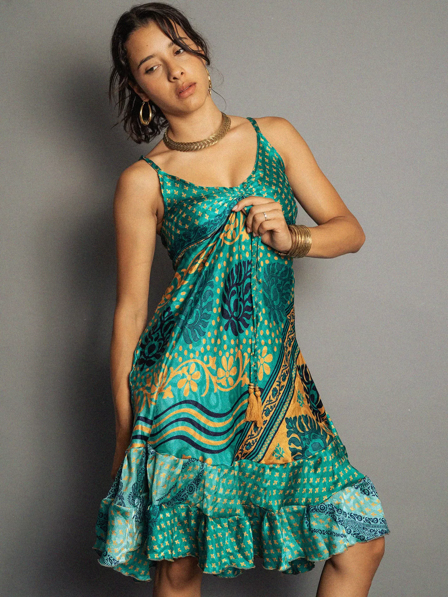 Abitino con spalline pois - Patna