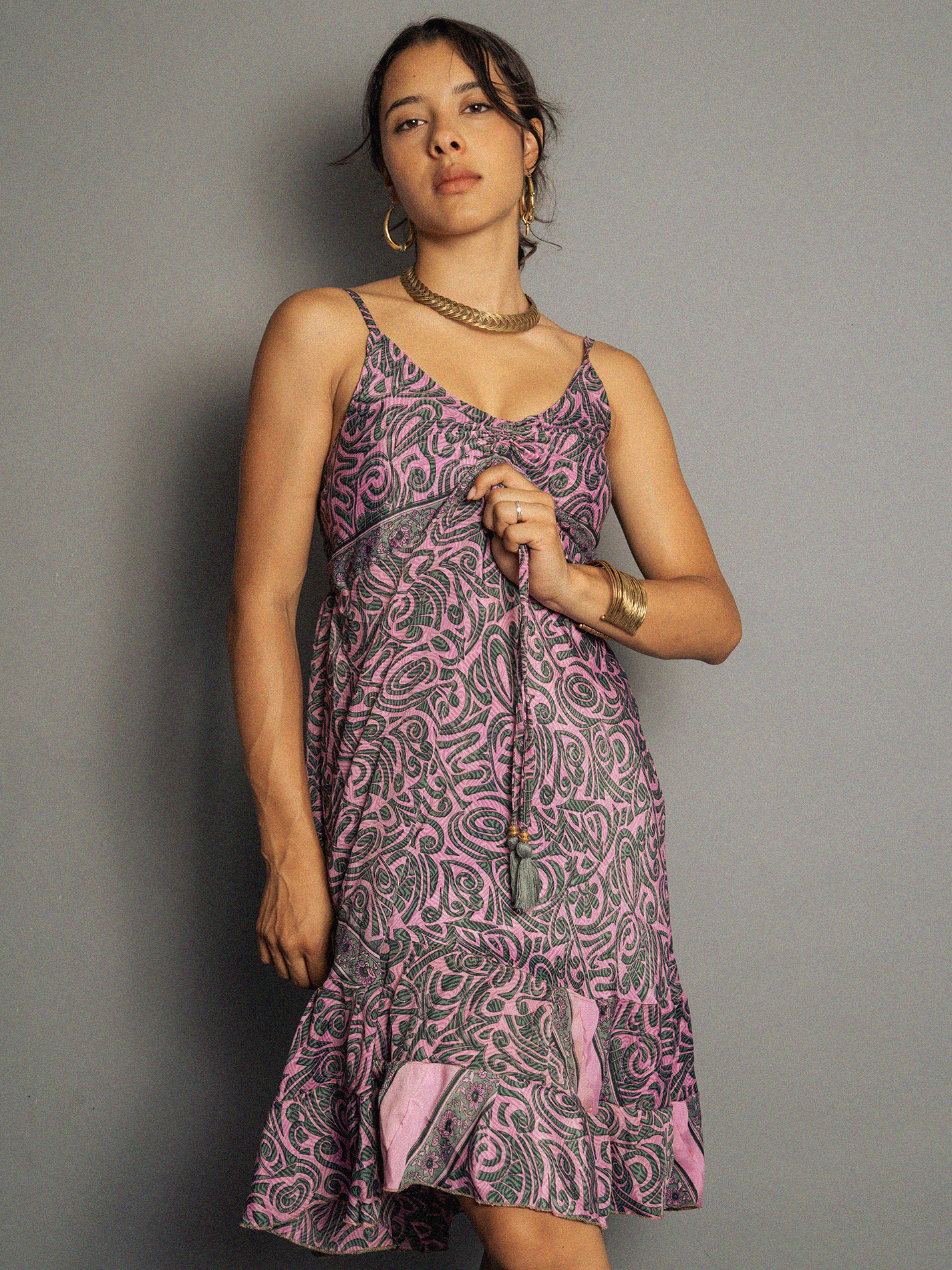 Abitino con spalline rosa - Patna