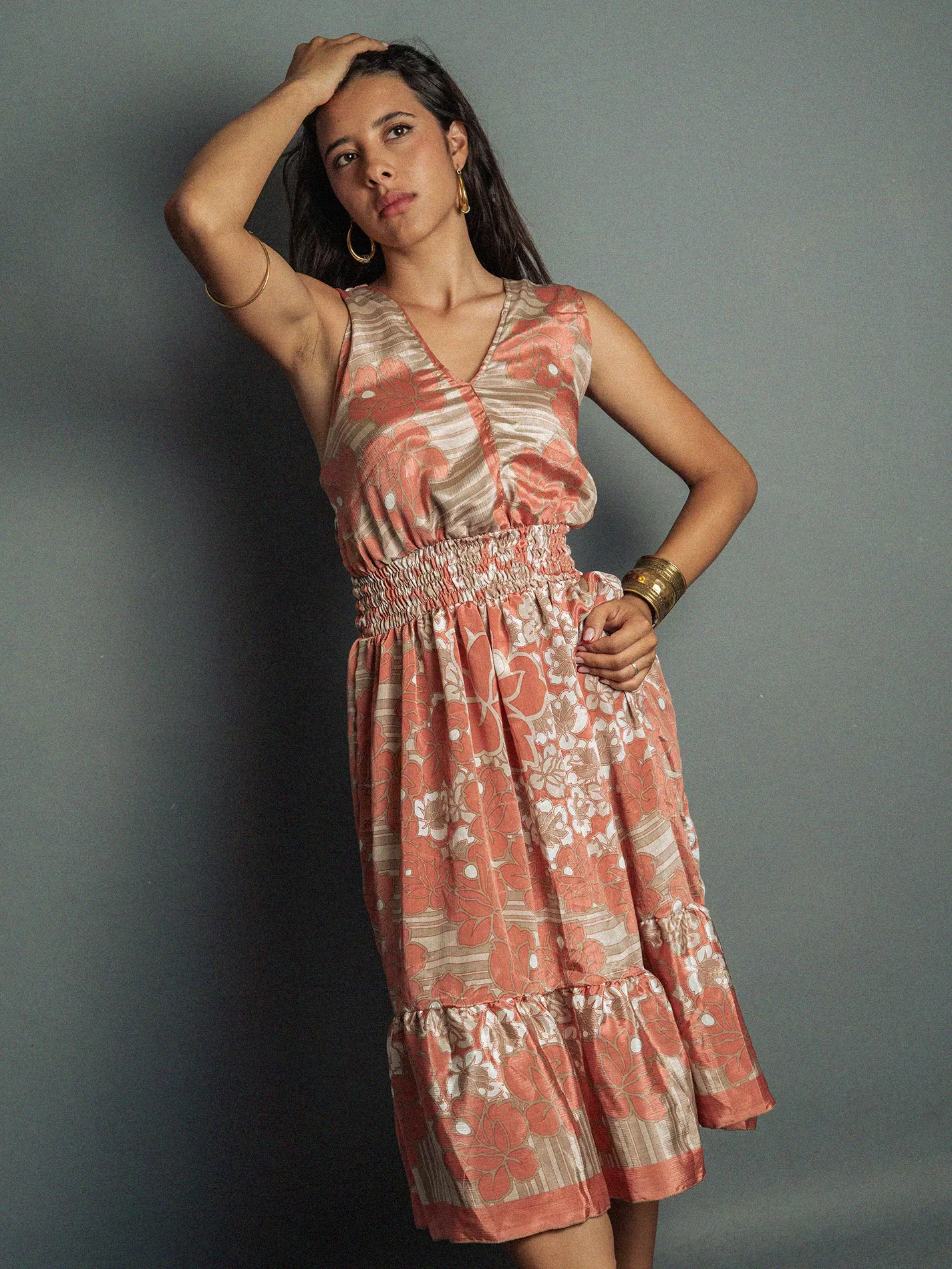 Abito corto fiori - Kanpur