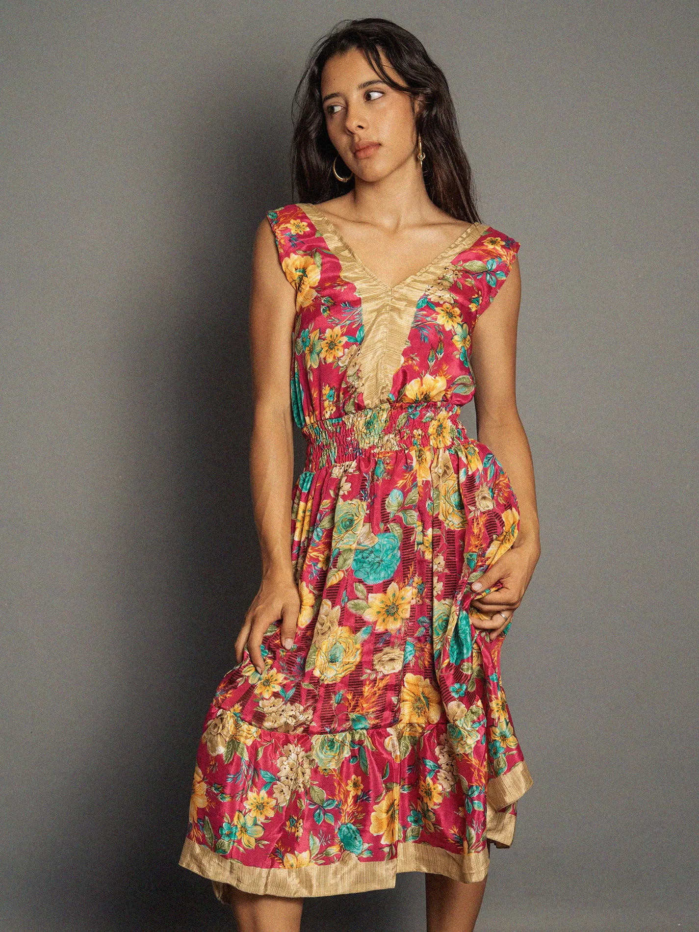 Abito corto fiori - Kanpur