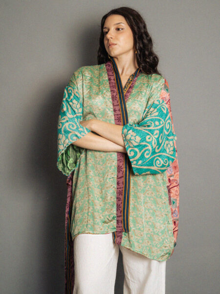 Kimono Corto Patchwork Reversibile N.60 (2)