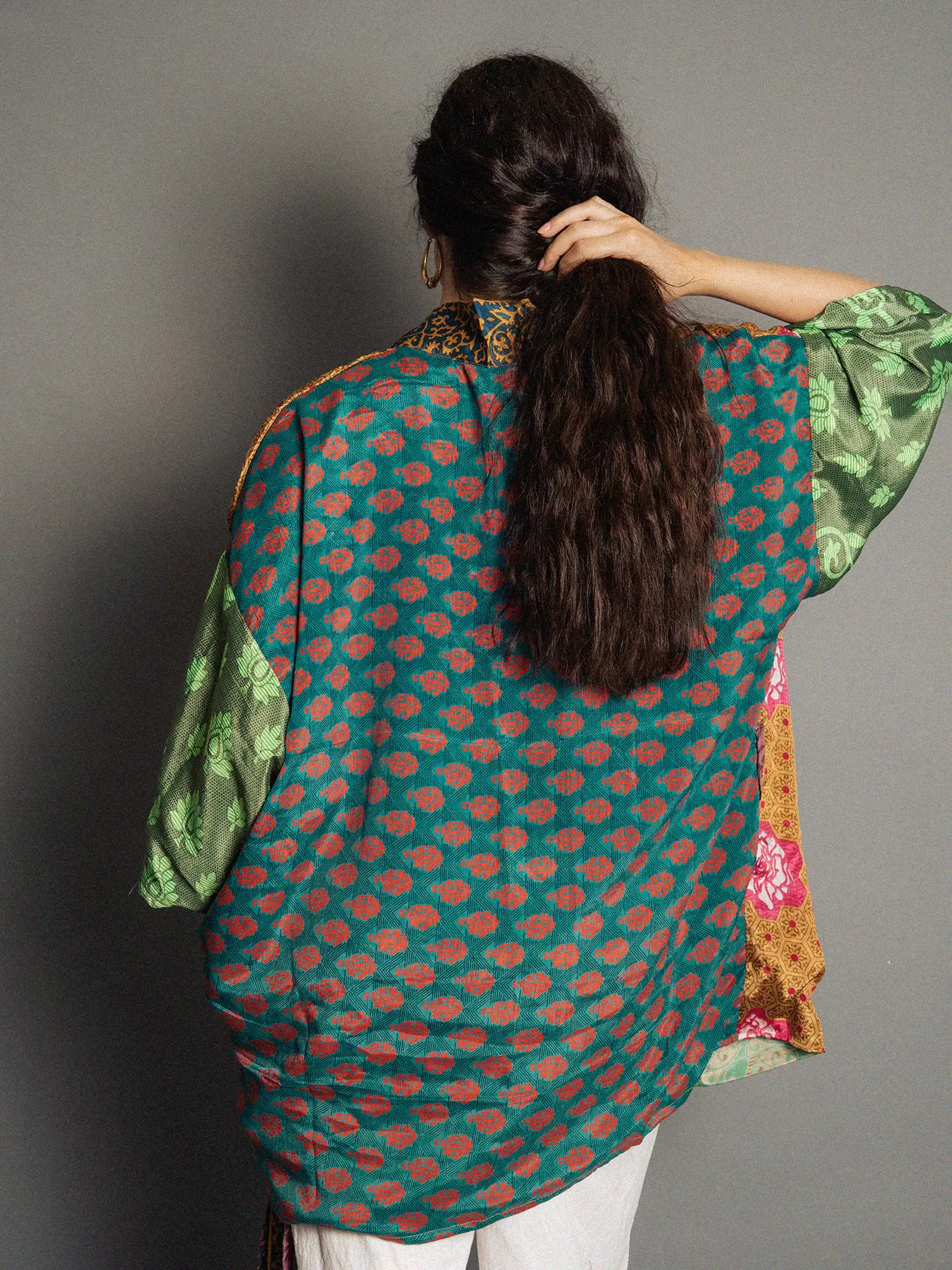 Kimono Corto Patchwork Reversibile N.60