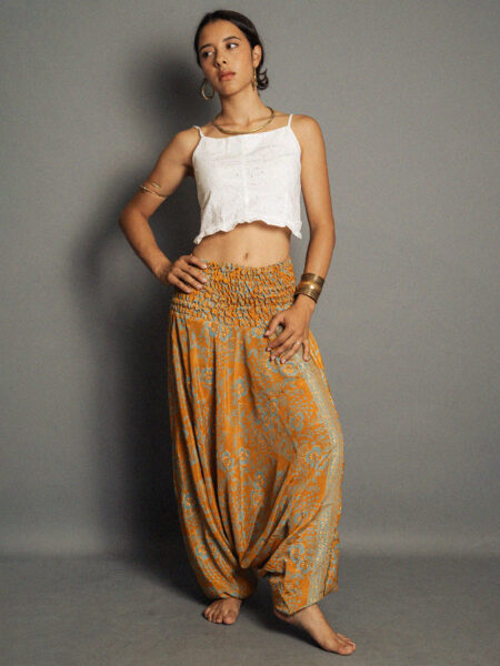 Pantalone afgano arancione – Goa