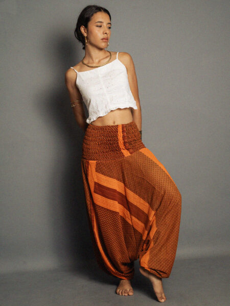 Pantalone afgano arancione – Goa