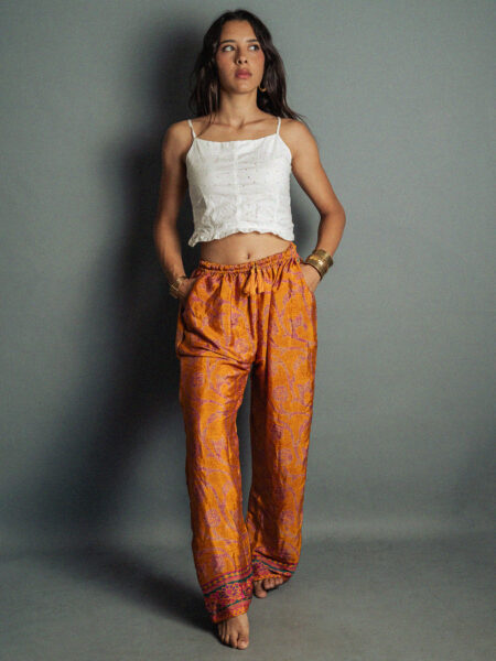 Pantalone arancione LXL - Hanuman