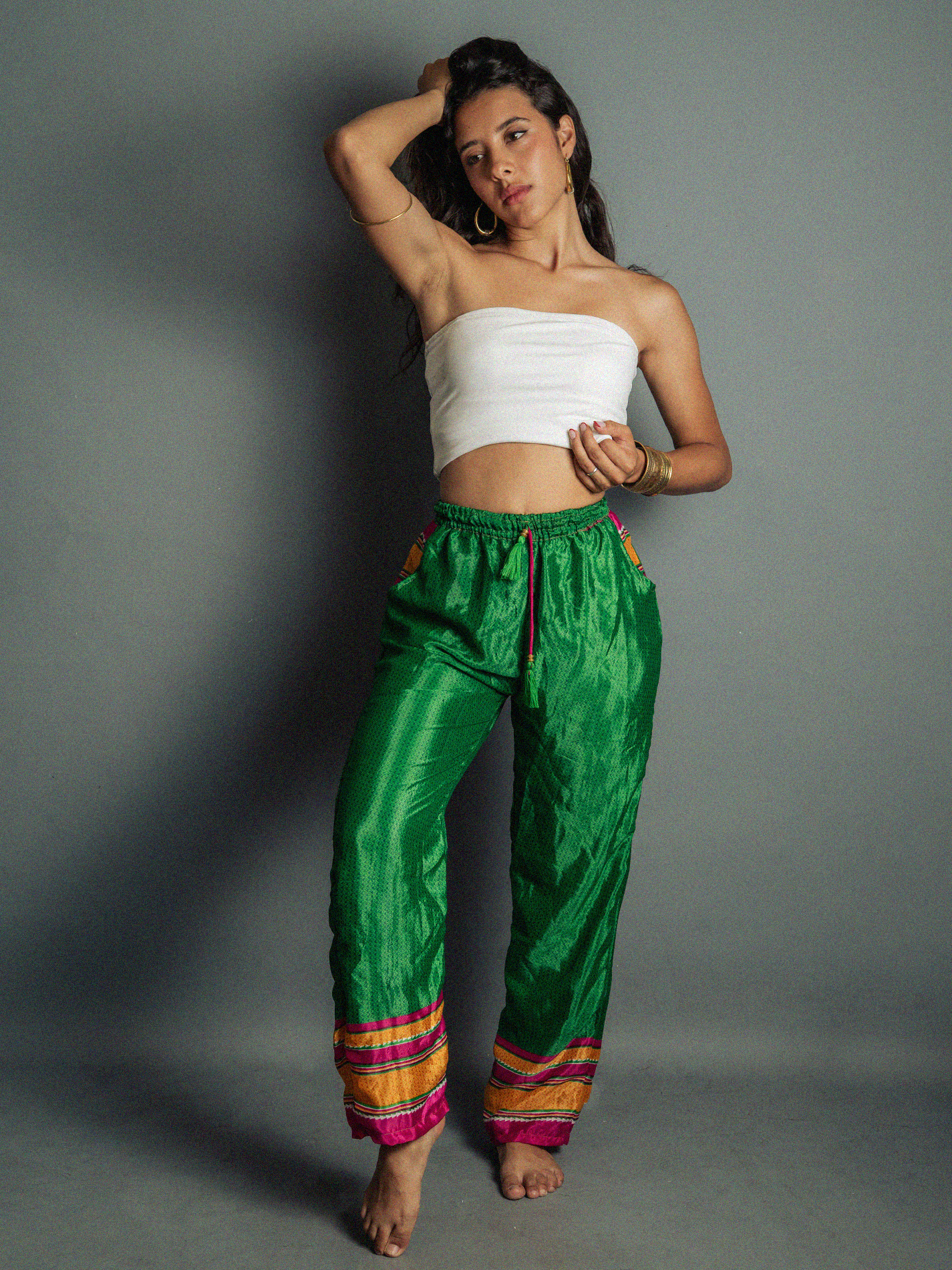 Pantalone verde SM - Hanuman