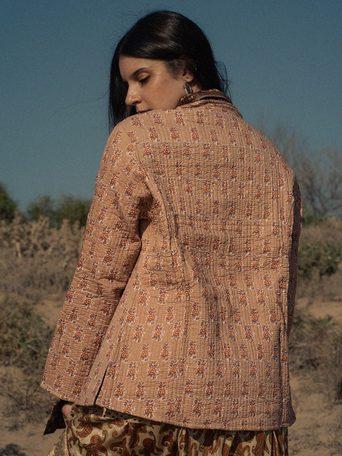Giacca Kantha - Rosa Antico